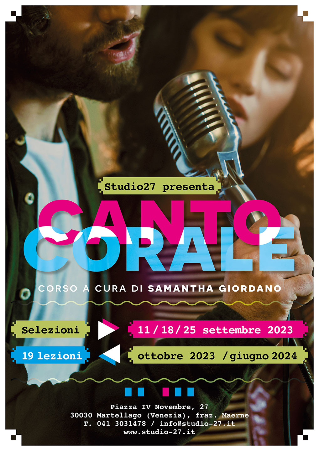Studio27 - Corso di Canto Corale 2023 / 2024